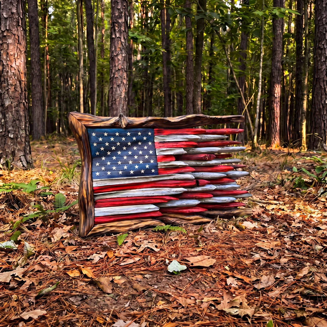 "The Battle Worn" Flag